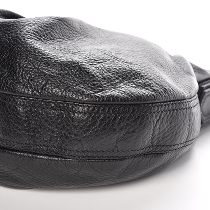 Burberry Calfskin Small Malika Hobo Black 11 of 11