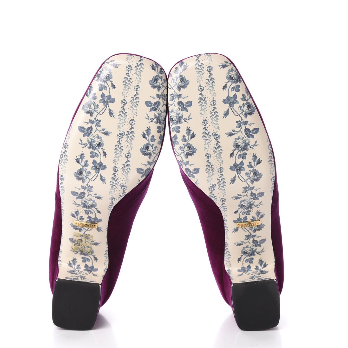 Softy Velvet GG Victoire 55mm Loafer Pumps 37.5 Fucsia