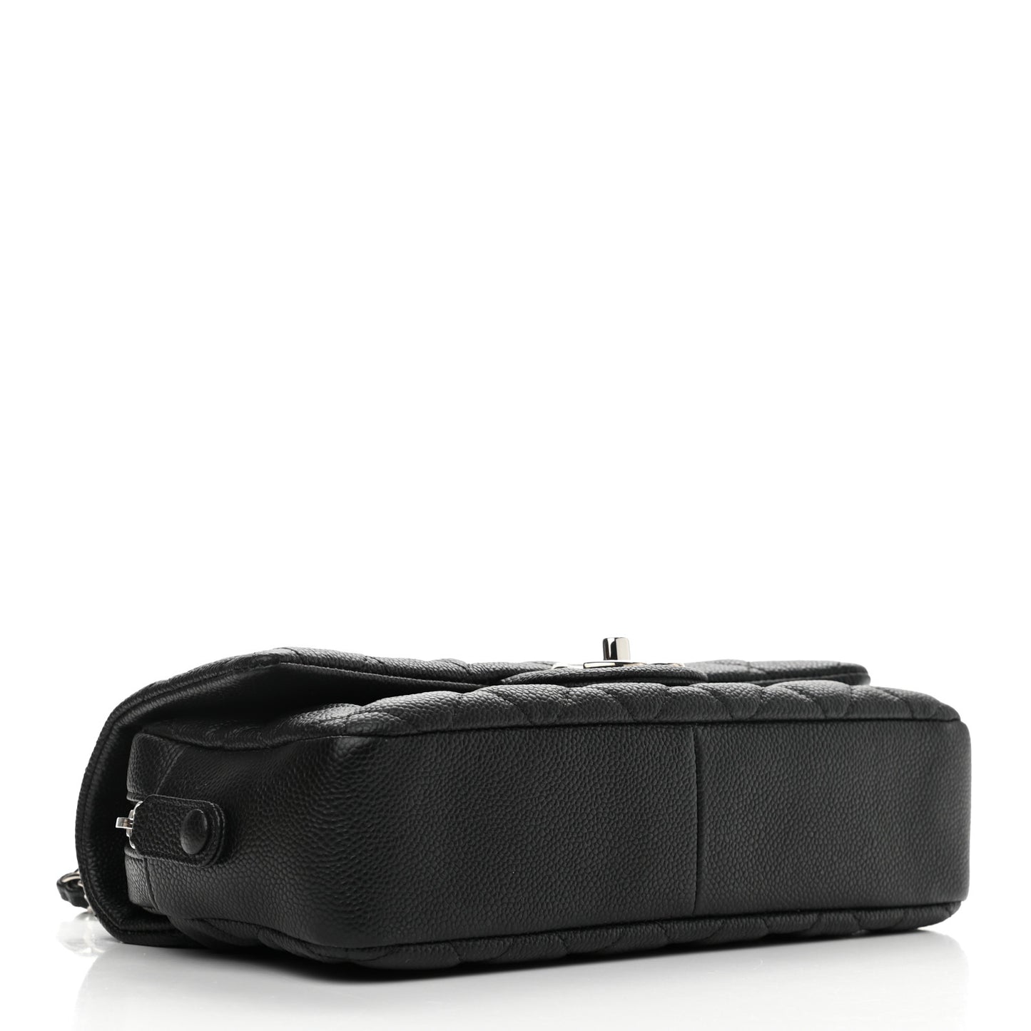 Caviar Quilted Medium Easy Flap Black