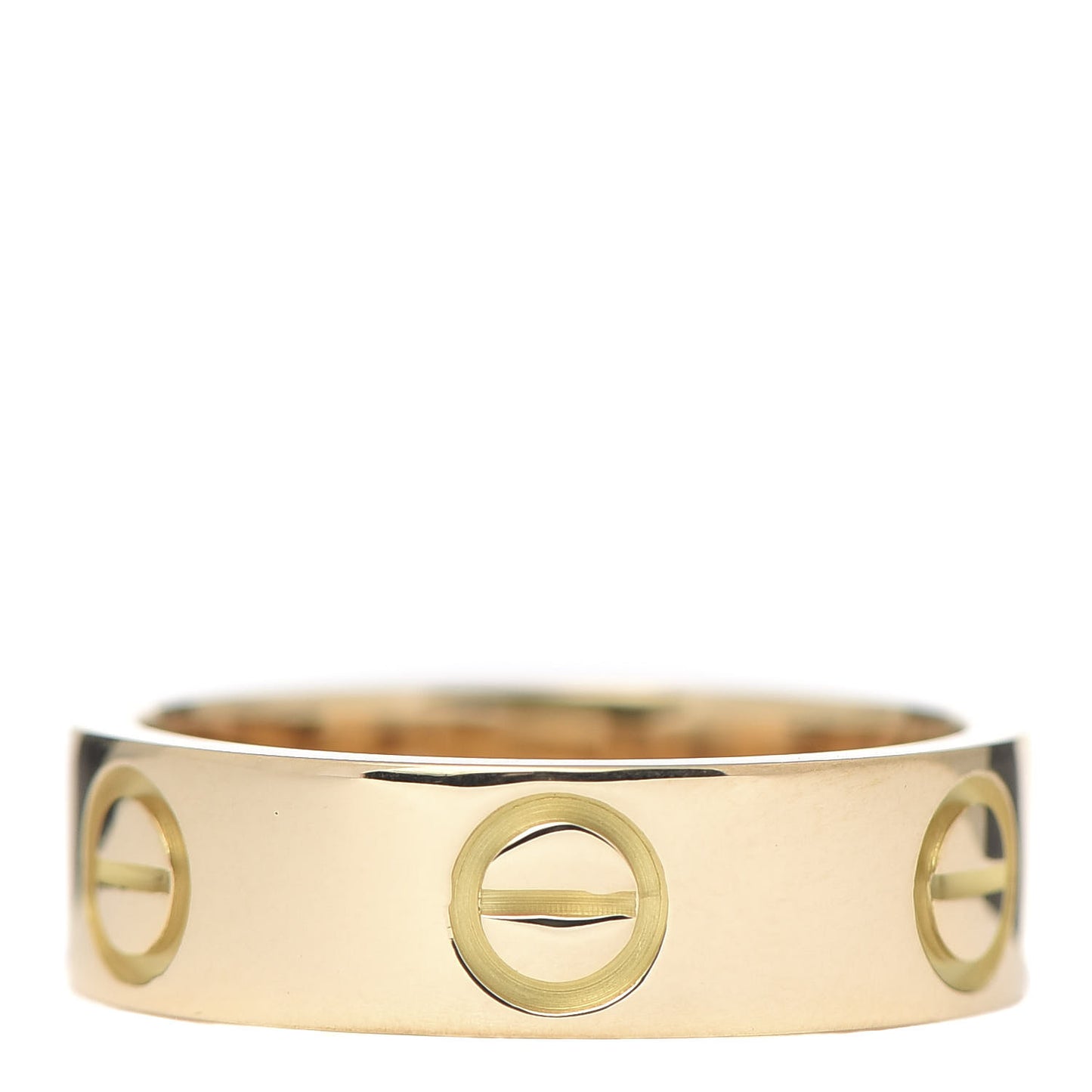 18K Yellow Gold 5.5mm LOVE Ring 51 5.75