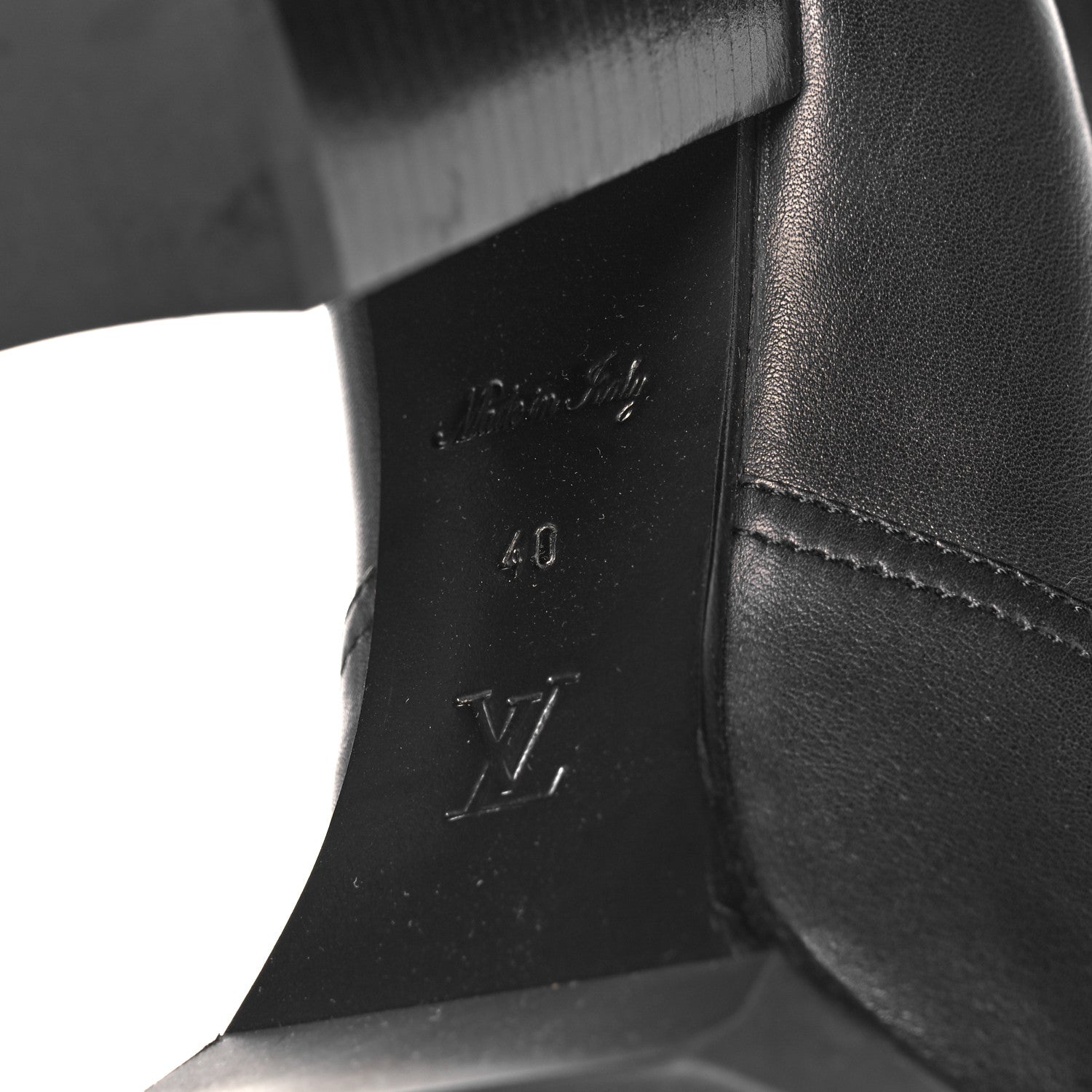 Louis Vuitton Calfskin Monogram Star Trail Ankle Boots 40 Black 6 of 12