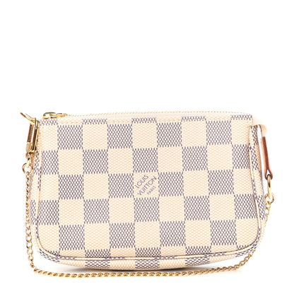 Louis Vuitton Damier Azur Mini Pochette Accessories 1 of 8