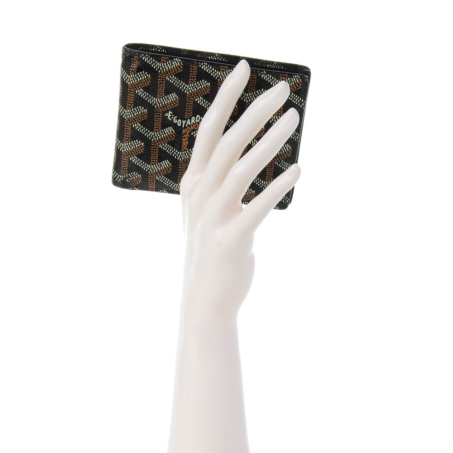 Goyard Goyardine Bi-Fold Wallet Black 2 of 6