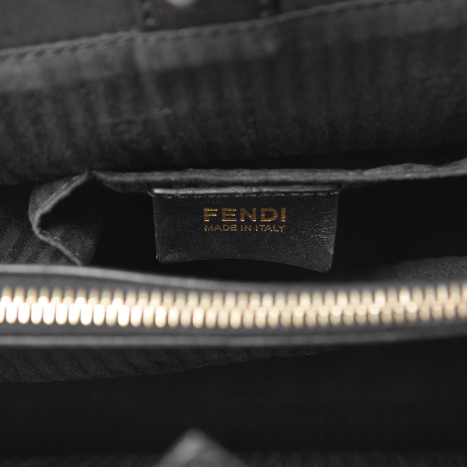 Fendi Vitello Elite Regular 2Jours Tote Black 6 of 18