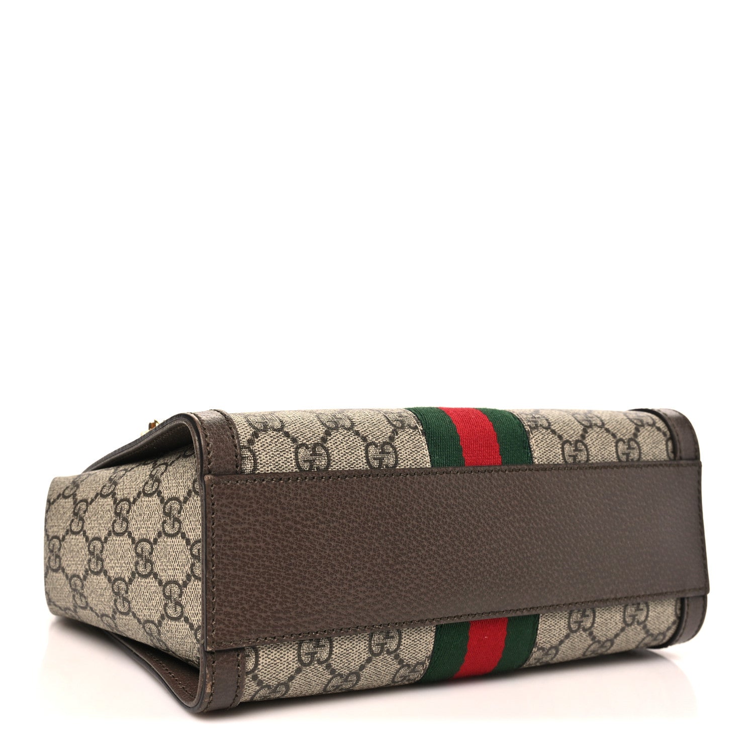 Gucci GG Supreme Monogram Small Ophidia Tote Bag Brown 4 of 13
