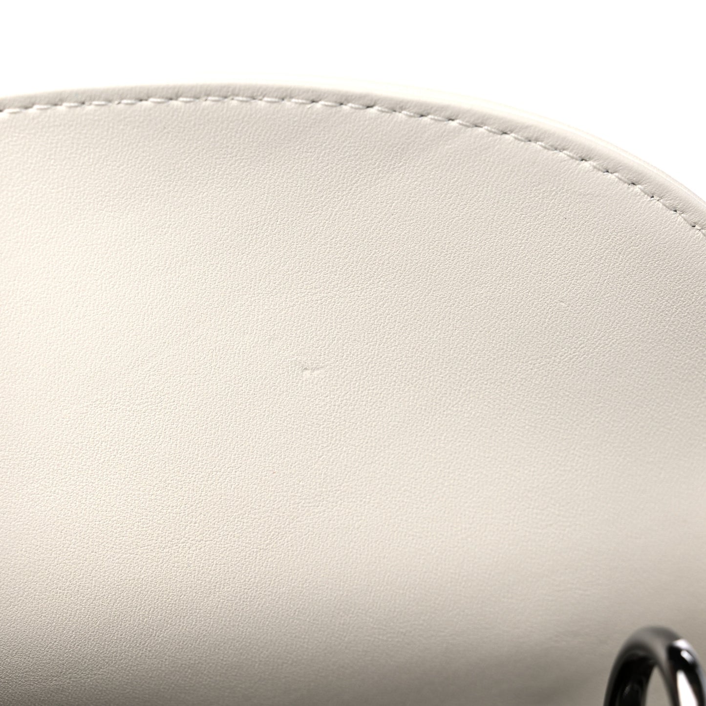 Lambskin Cannage Small My ABCDior Lady Dior White