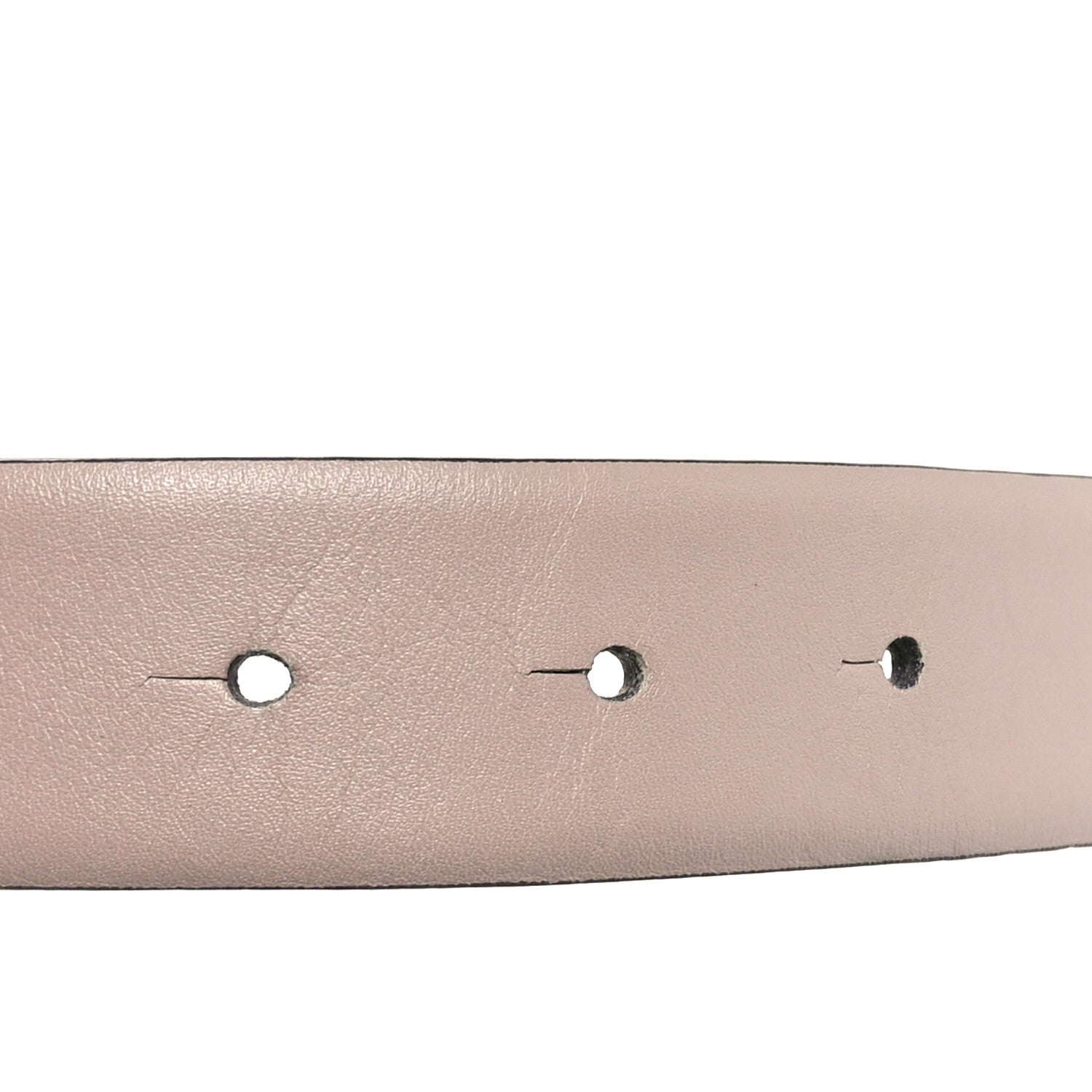Valentino Garavani Calfskin VLogo Belt 85 34 Poudre 4 of 7