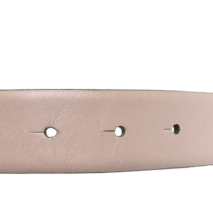 Valentino Garavani Calfskin VLogo Belt 85 34 Poudre 4 of 7