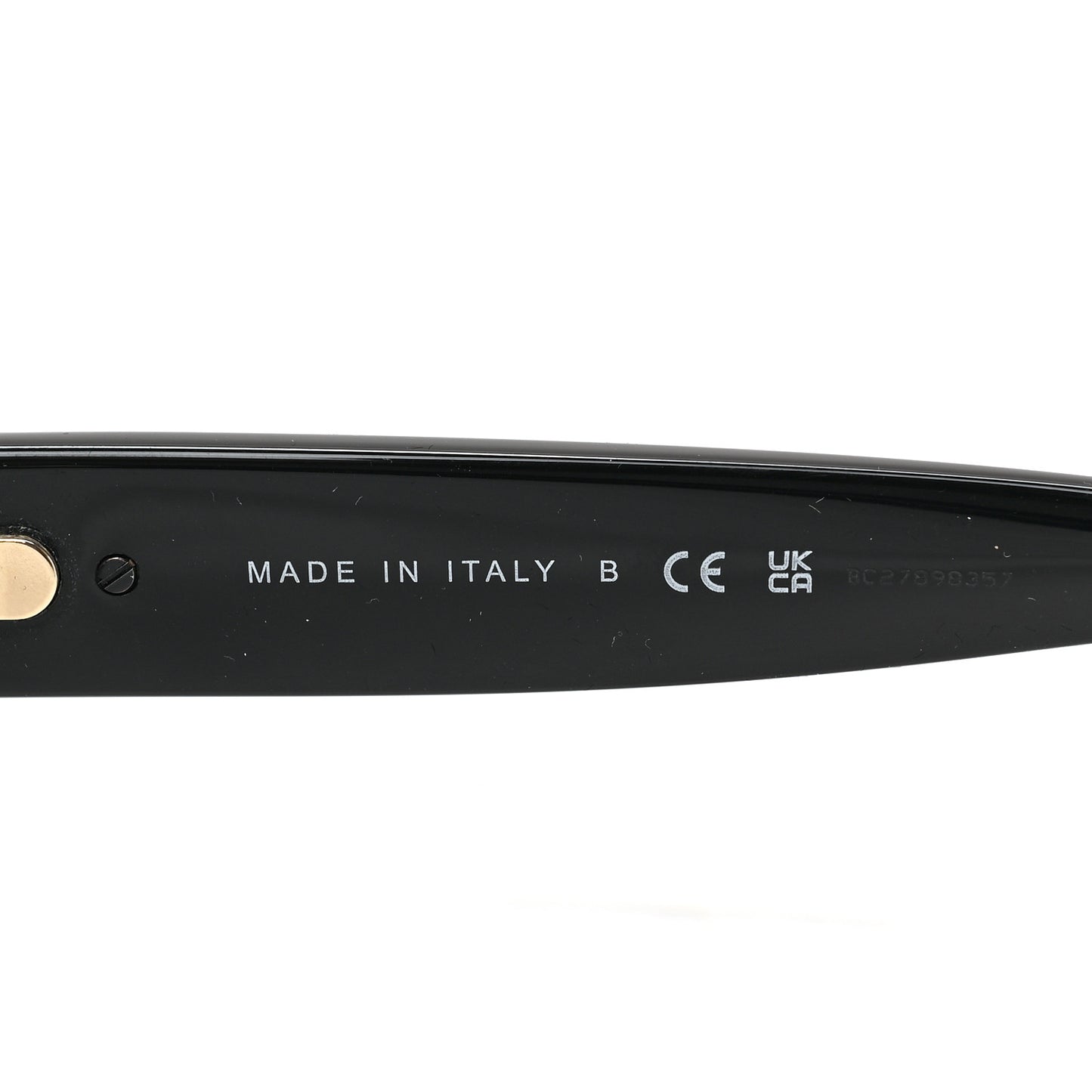 Acetate Square Heart Sunglasses 5479-A Black