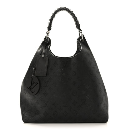 Louis Vuitton Mahina Carmel Hobo Black 1 of 8
