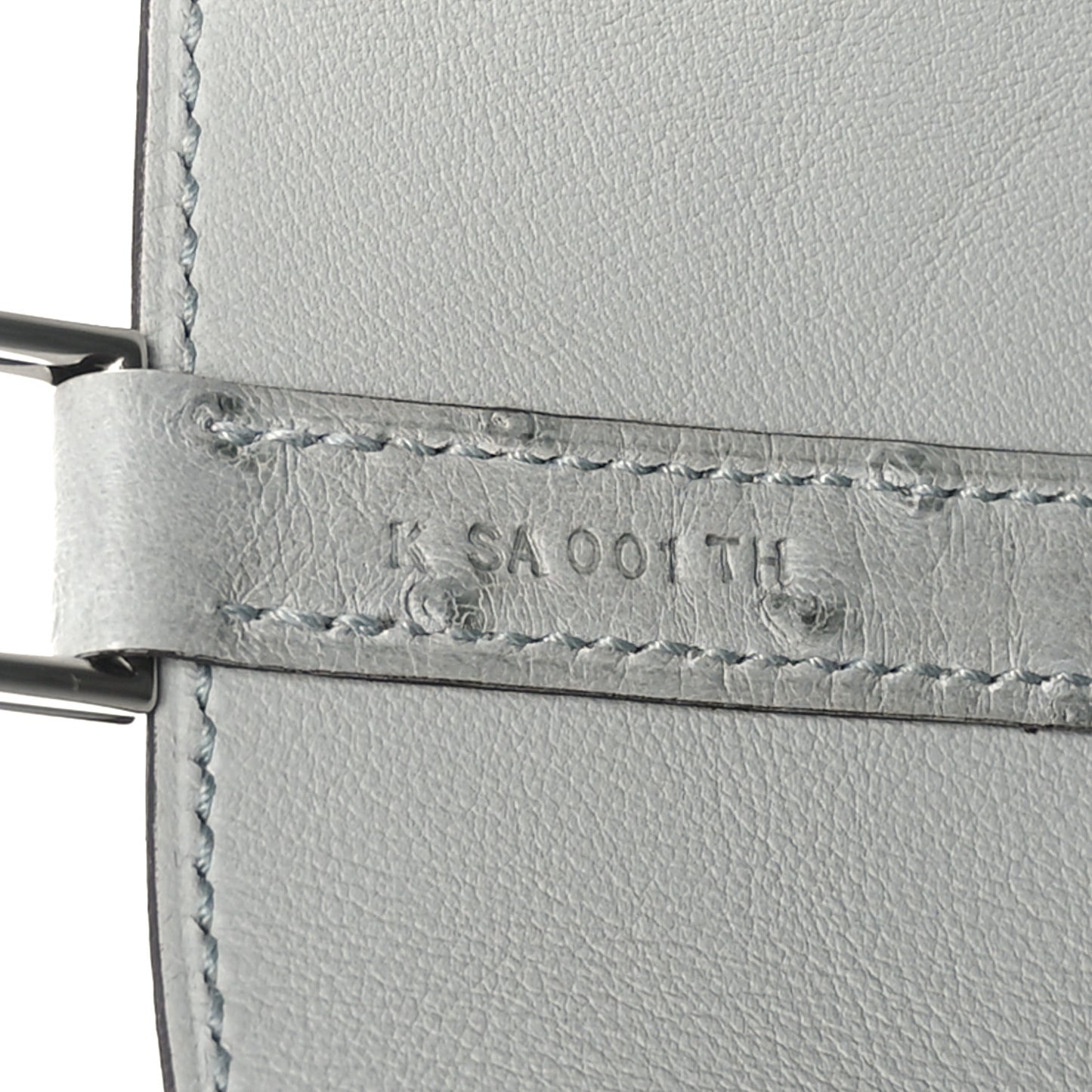 Ostrich Micro Picotin Lock Bleu Glacier