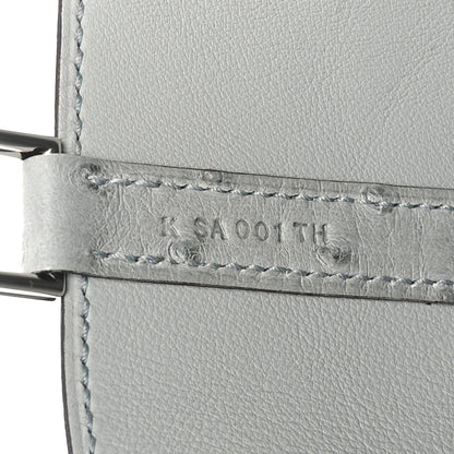 Hermes Ostrich Micro Picotin Lock Bleu Glacier 7 of 11