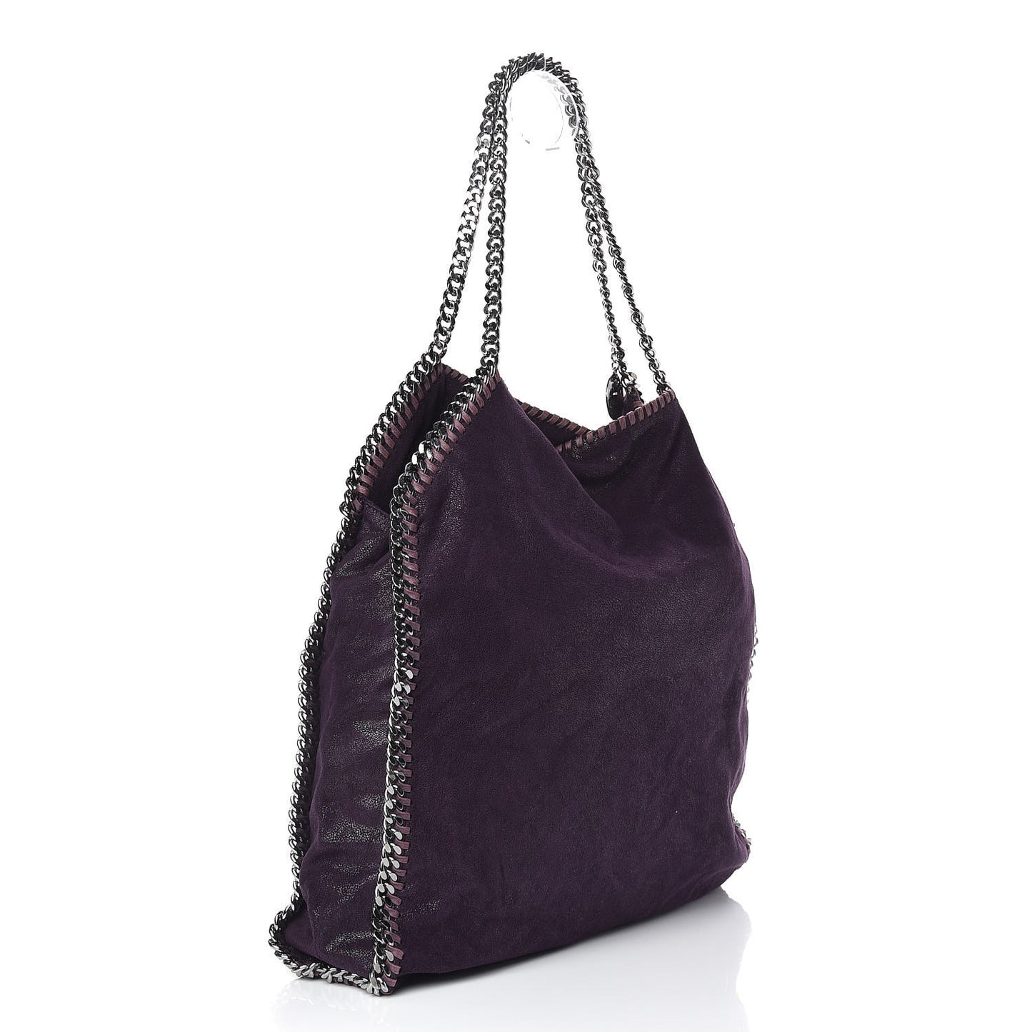 Shaggy Deer Big Falabella Tote Purple