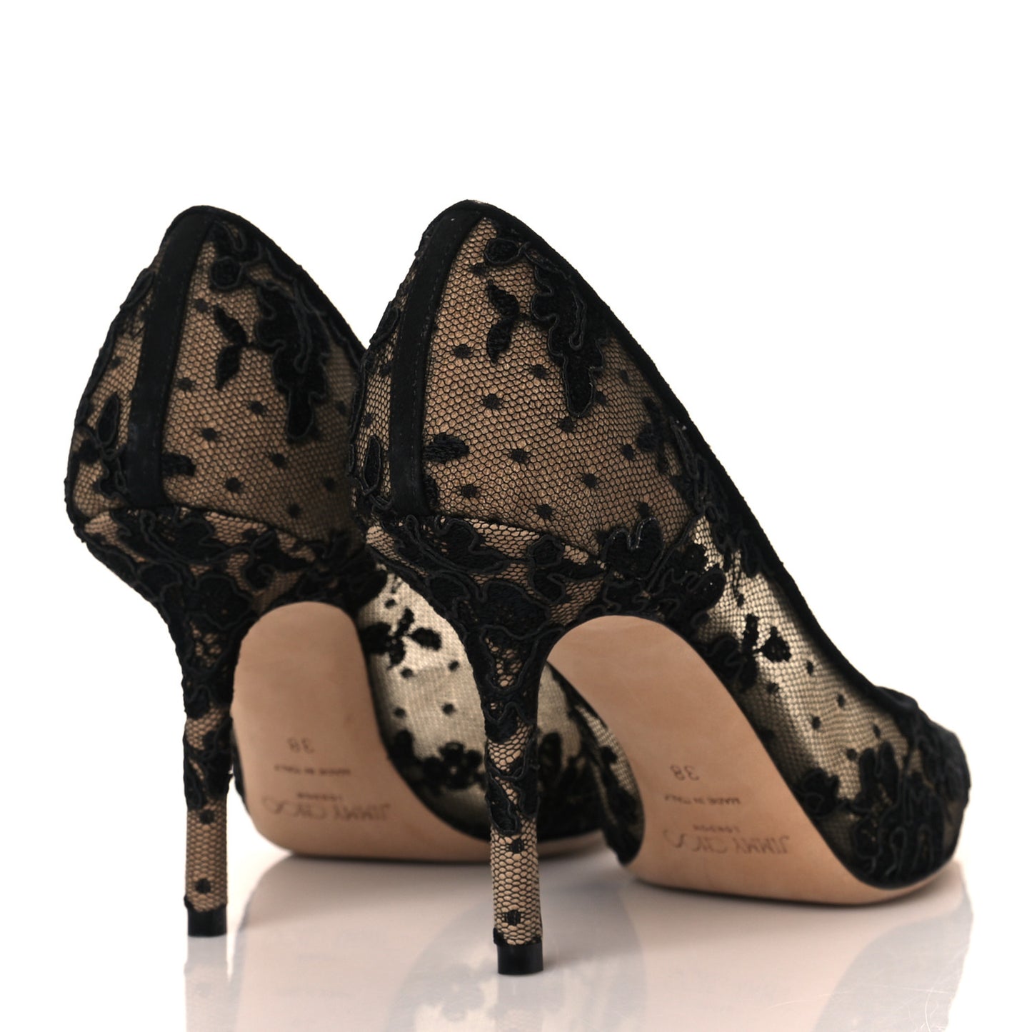 Lace Abel Pump 38 Black