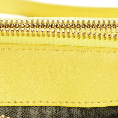 Celine Lambskin Small Trio Crossbody Bag Fluo Yellow 6 of 11
