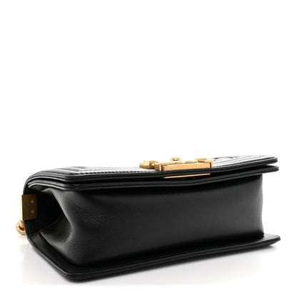 Chanel Lambskin Quilted Small Boy Flap Black 4 of 11