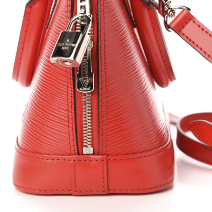 Louis Vuitton Epi Alma BB Coquelicot 8 of 9