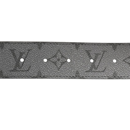 Louis Vuitton Monogram Reverse Taigarama 40mm Reversible LV Initiales Belt 95 38 Silver 5 of 6