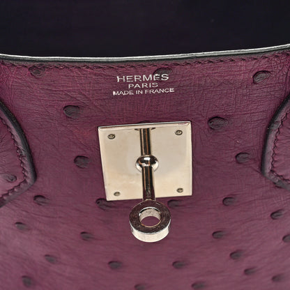 Hermes Ostrich Birkin 30 Violine 7 of 9