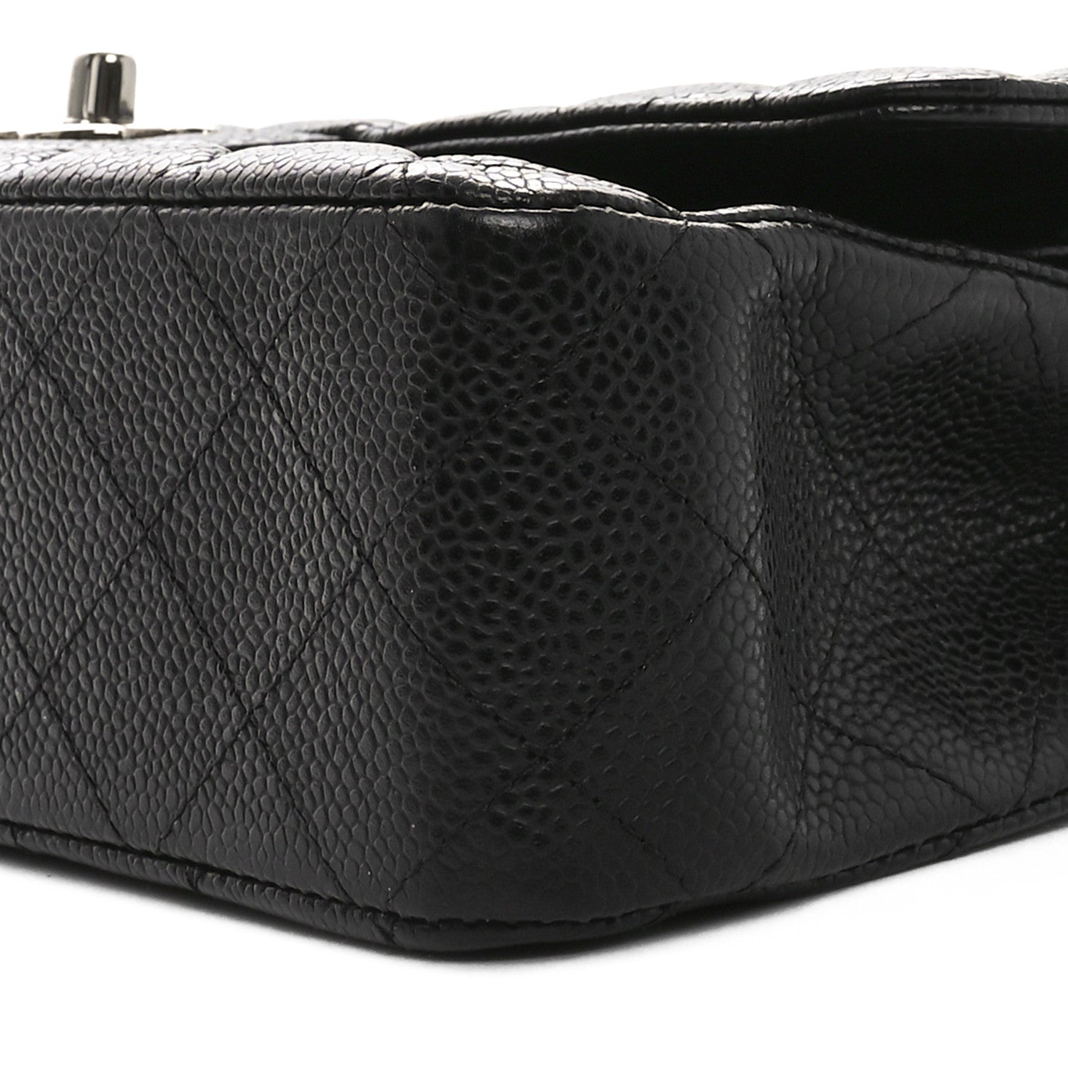 Chanel Caviar Quilted Medium Double Flap Black 10 of 10