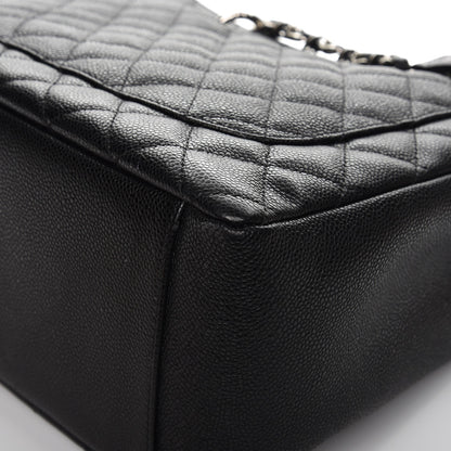 Chanel Caviar Quilted Grand Shopping Tote GST Black 12 of 12