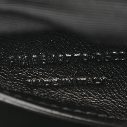 Saint Laurent Grain de Poudre Quilted 80's Vanity Bag Black 7 of 10