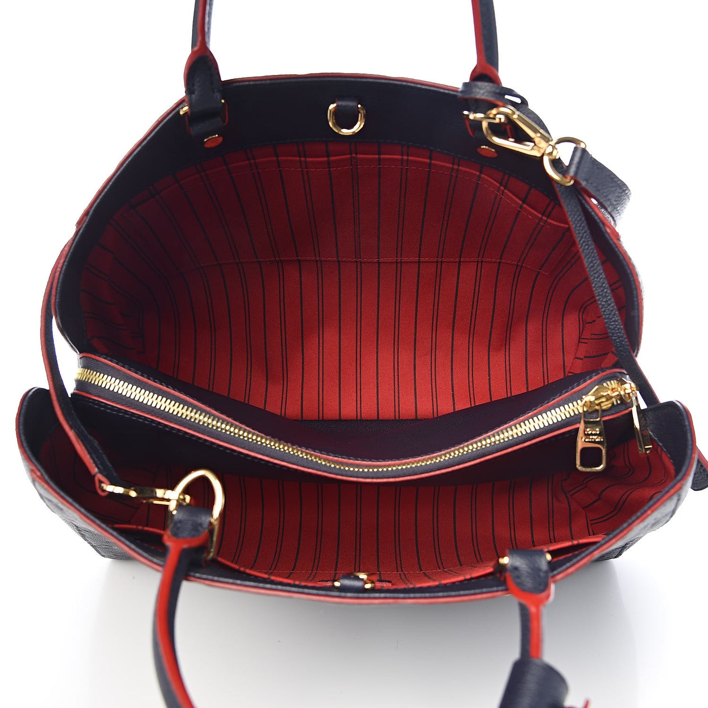 Empreinte Montaigne GM Marine Rouge