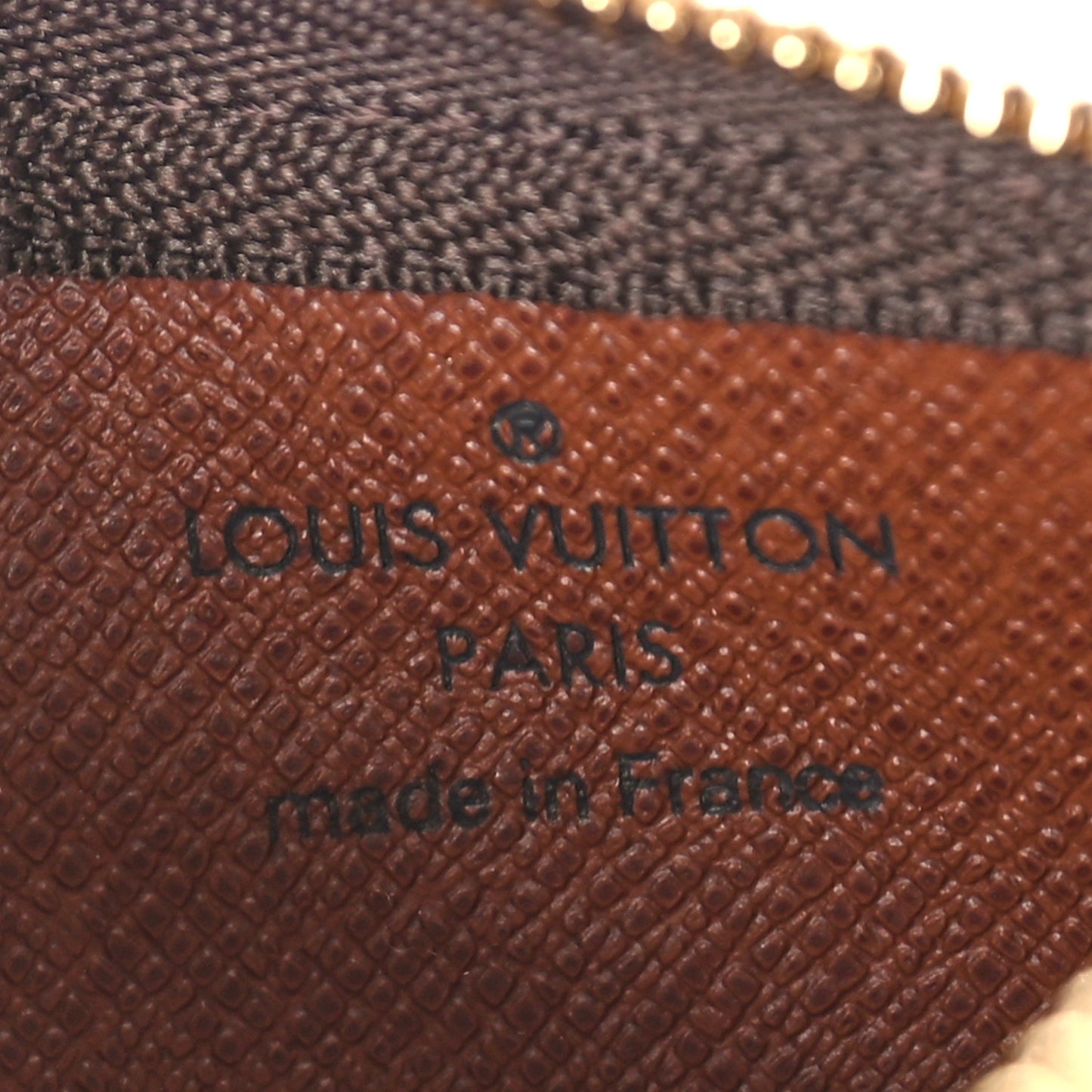 Monogram Key Pouch