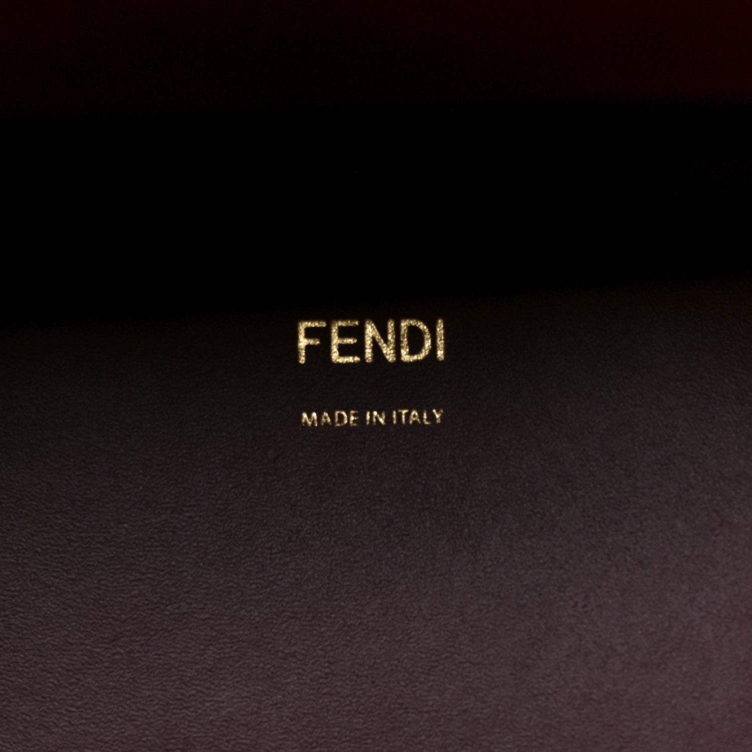 Fendi Vitello King Plexiglass Logo Embossed Large Fendi Sunshine Shopper Tote Barolo 6 of 9