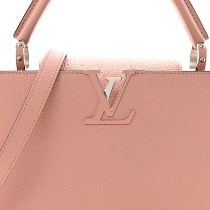 Louis Vuitton Taurillon Capucines PM Magnolia 8 of 12