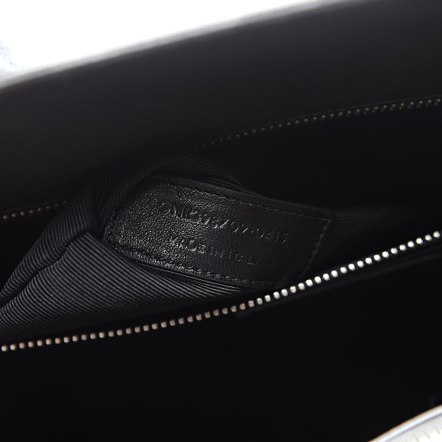 Grained Calfskin Small Sac De Jour Coal