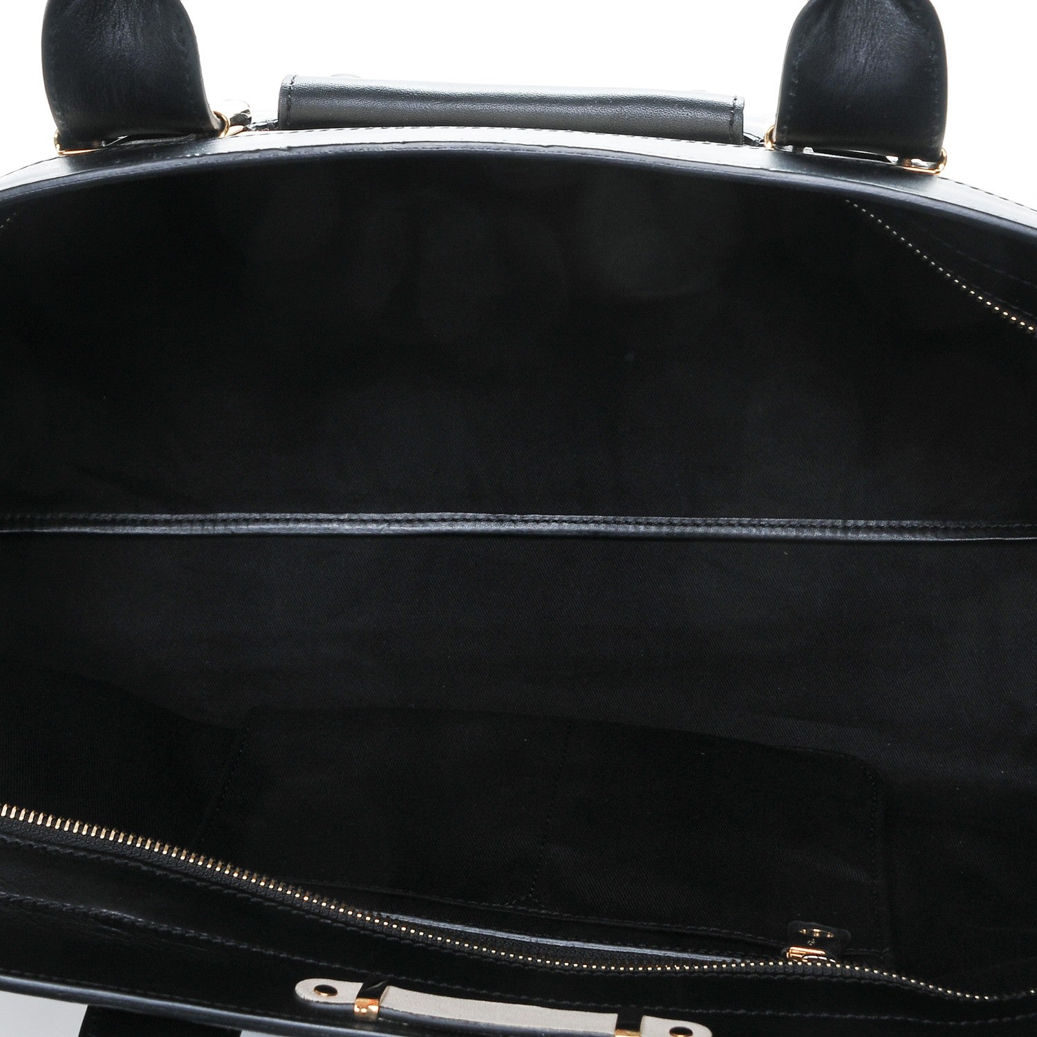 Chloe Sheepskin Calfskin Large Alice Satchel Husky White 5 of 7
