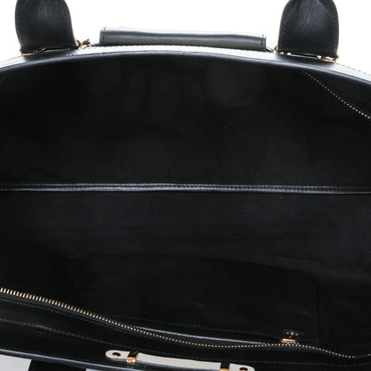 Chloe Sheepskin Calfskin Large Alice Satchel Husky White 5 of 7