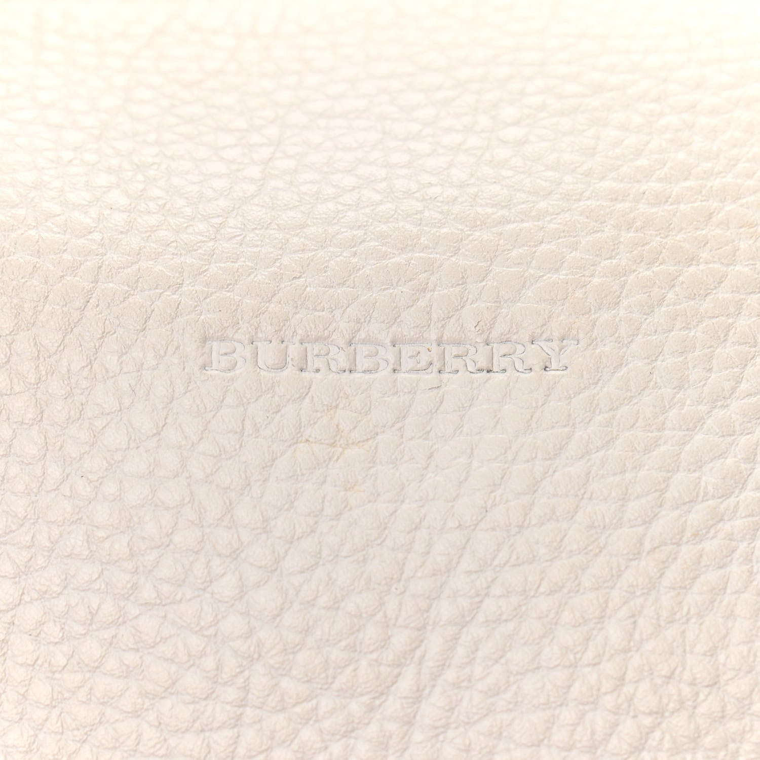 Burberry Calfskin Barrel Bag White 6 of 13
