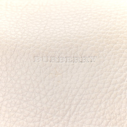 Burberry Calfskin Barrel Bag White 6 of 13