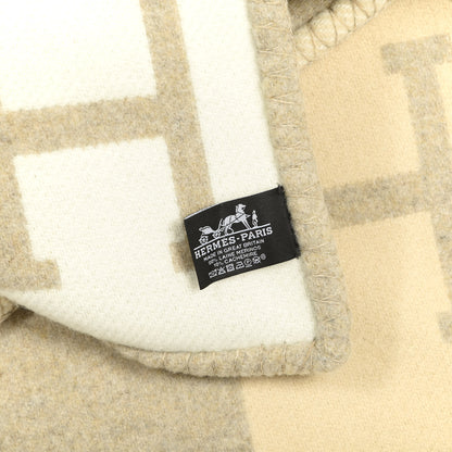 Hermes Wool Cashmere Avalon III Blanket Coco Camomille 2 of 2