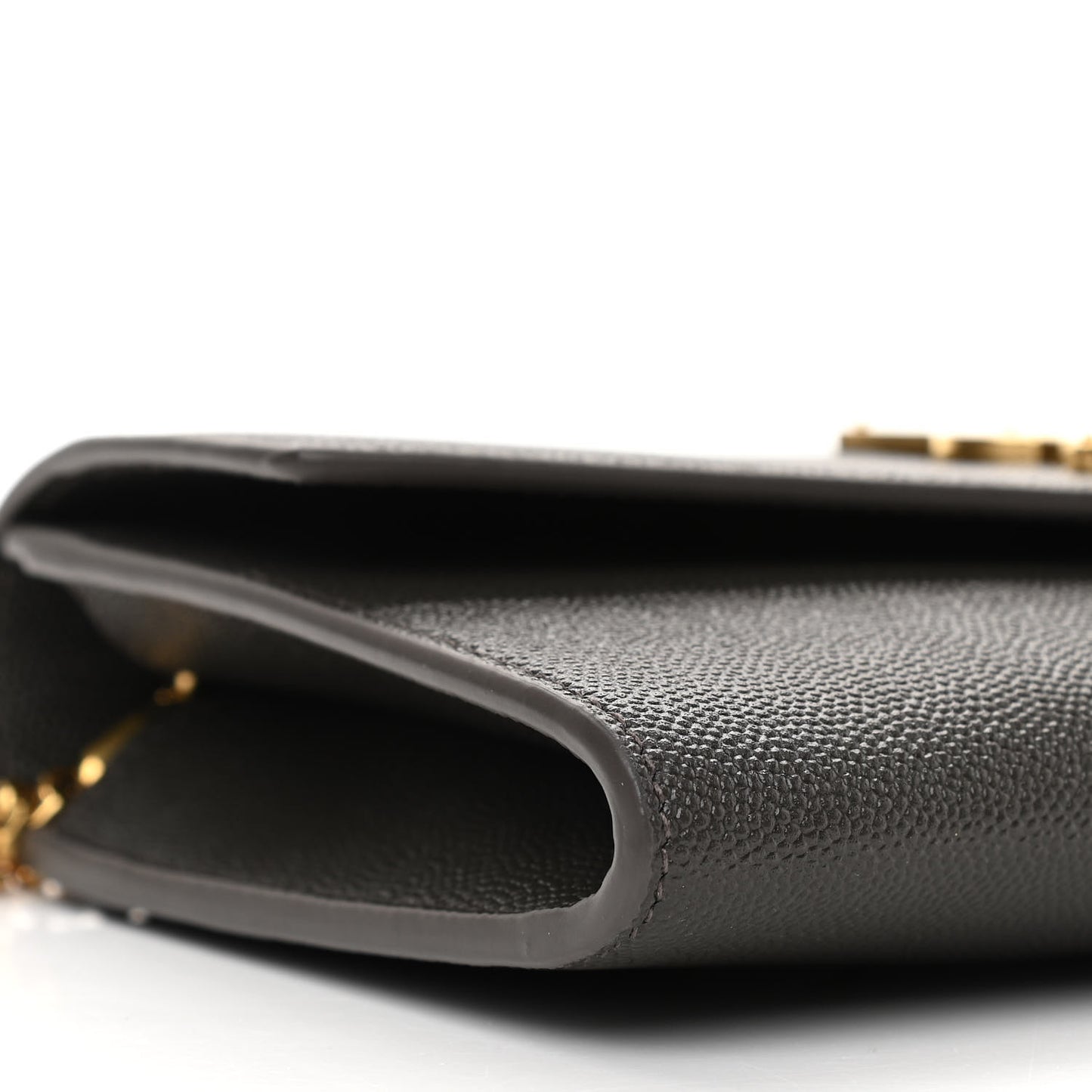 Grain De Poudre Uptown Chain Wallet Pebble