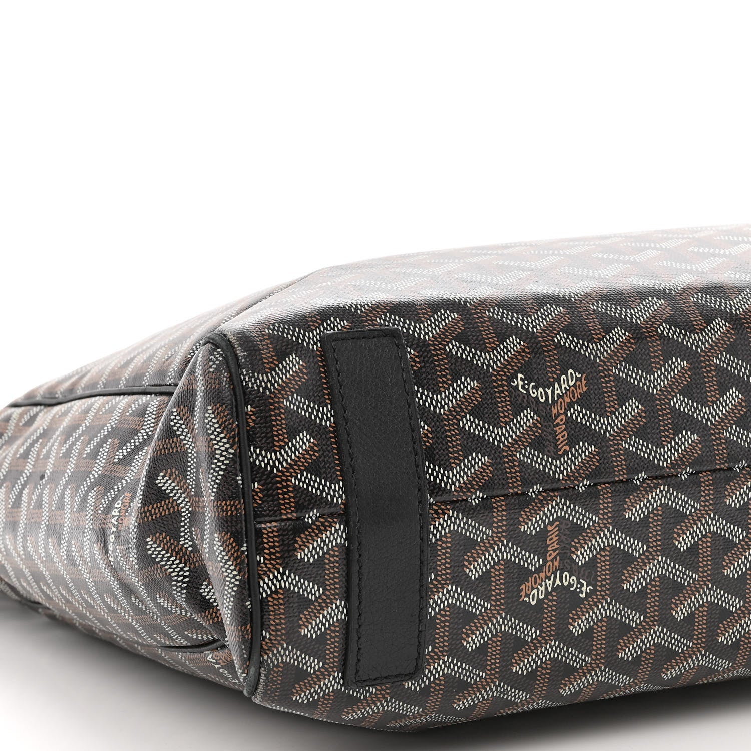 Goyard Goyardine Voltaire III Tote Black 10 of 11