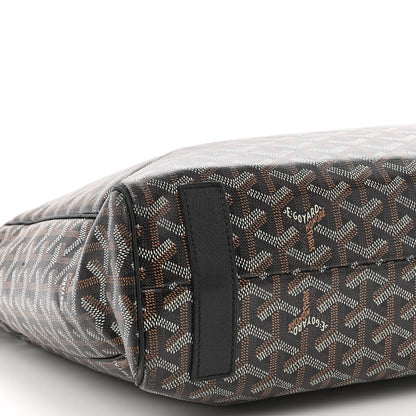 Goyard Goyardine Voltaire III Tote Black 10 of 11