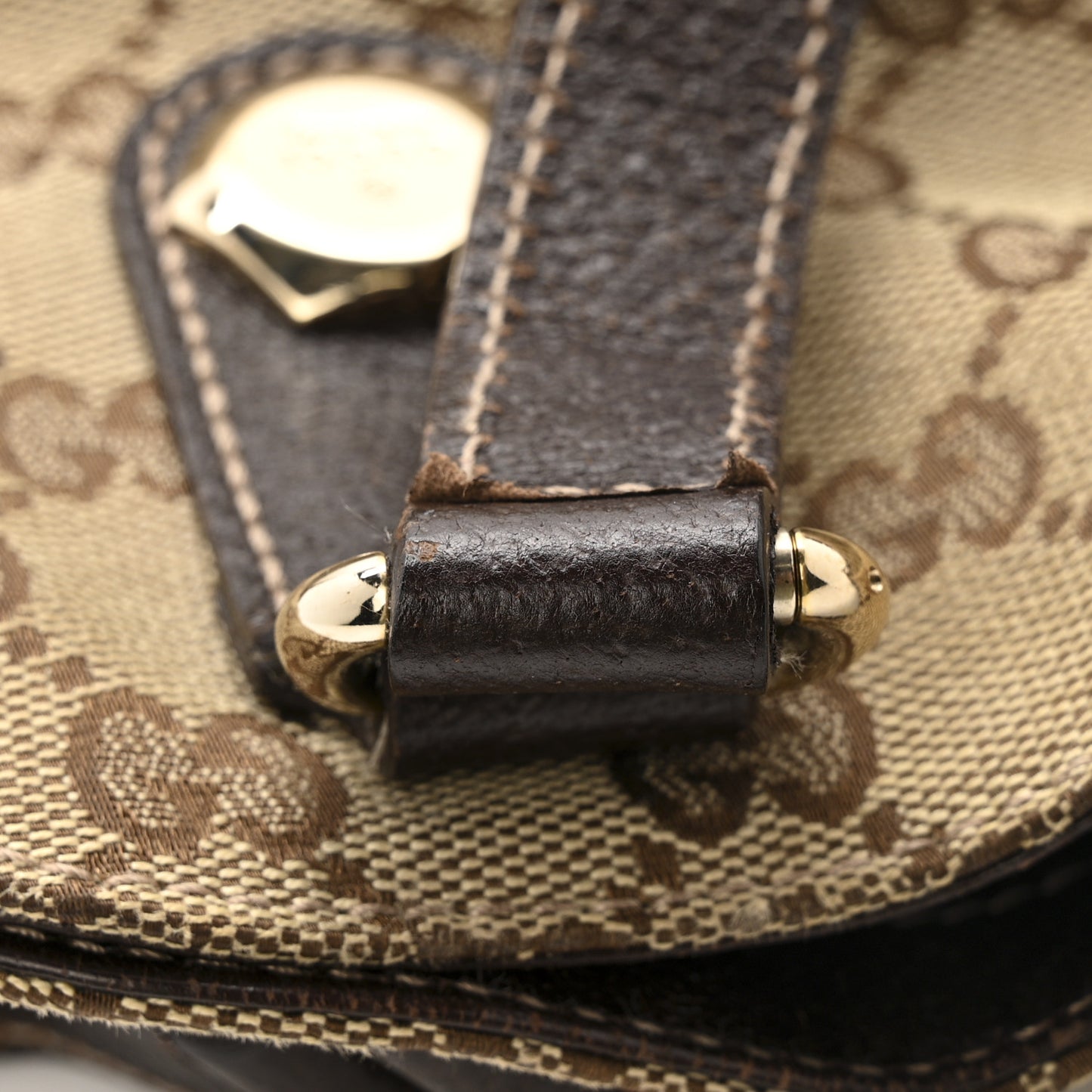 Monogram Medium Charmy Shoulder Bag Brown