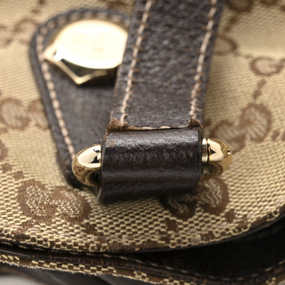 Gucci Monogram Medium Charmy Shoulder Bag Brown 14 of 16