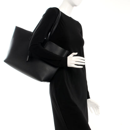 Saint Laurent Calfskin Large Shopping Tote Black 2 of 12
