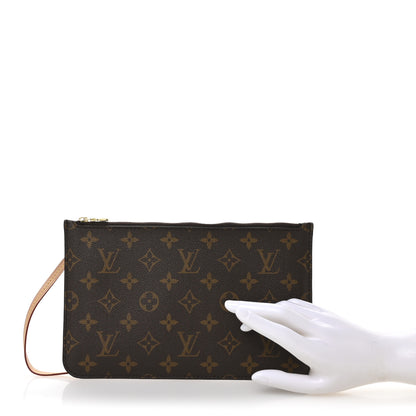 Louis Vuitton Monogram Neverfull MM GM Pochette 2 of 7