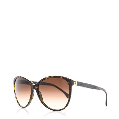 Chanel Acetate Quilted CC Sunglasses 5225Q Tortoise 1 of 9