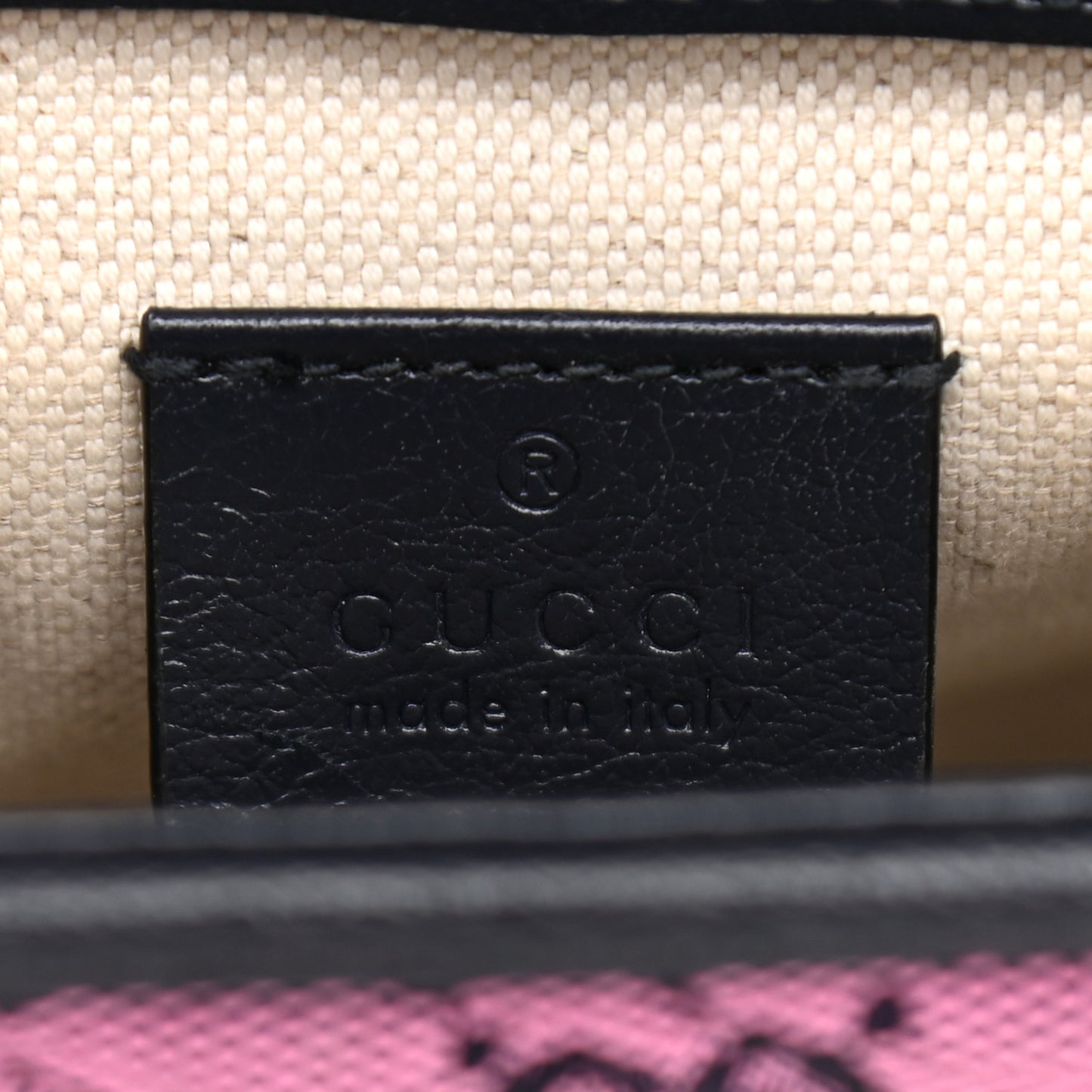 Monogram Multicolor Matelasse Diagonal Mini GG Marmont Top Handle Shoulder Bag Pink Blue