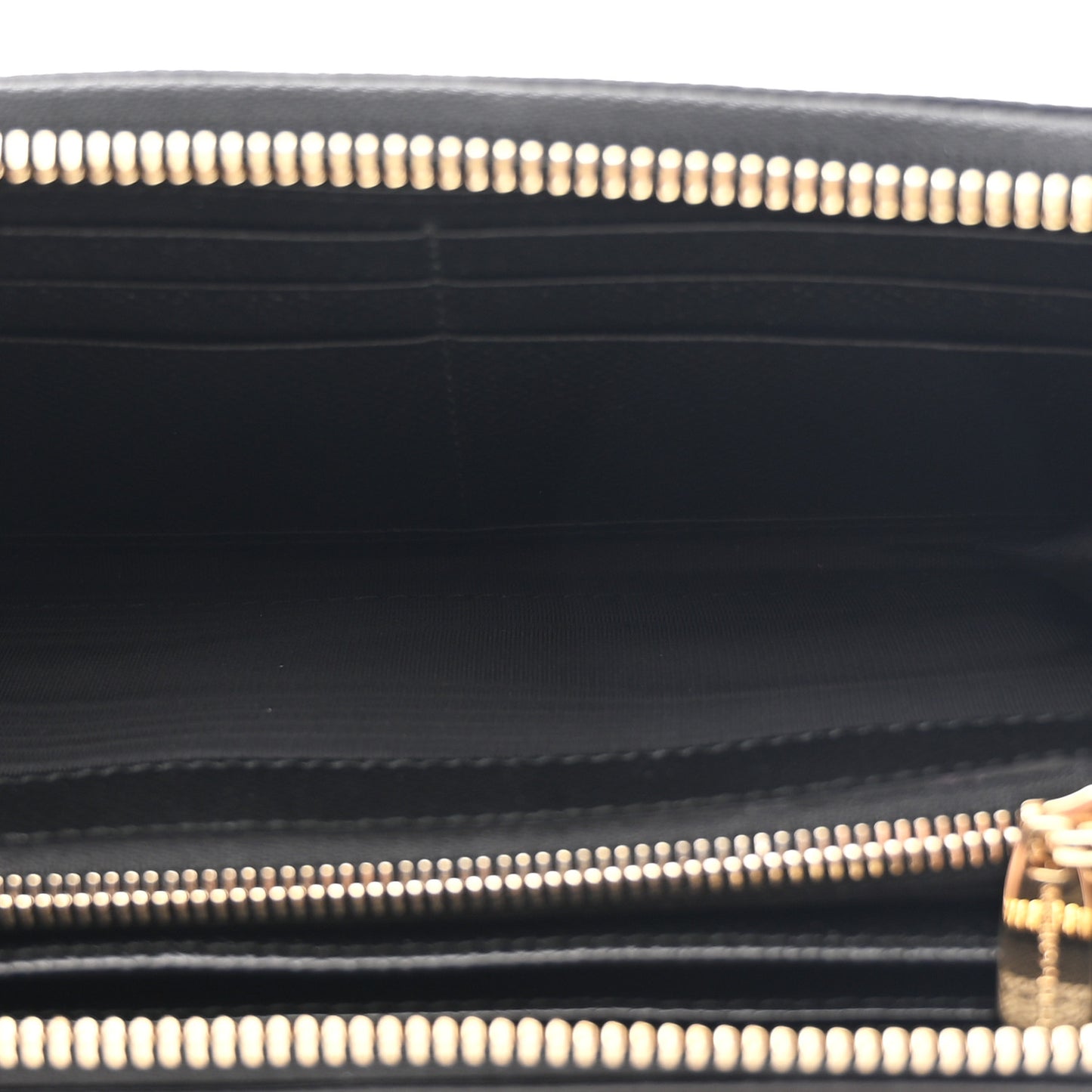 Dauphine Zip Around Wallet Black