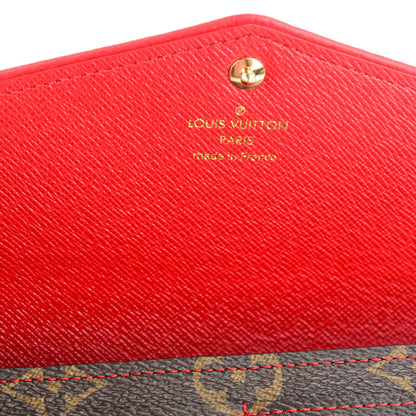 Louis Vuitton Monogram Sarah Retiro Wallet Cherry 6 of 7