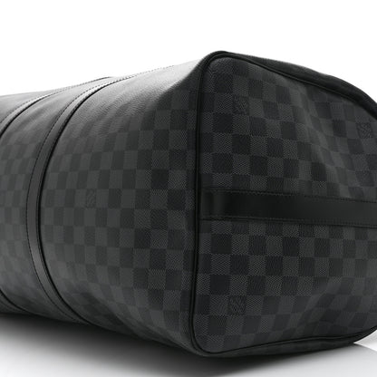 Louis Vuitton Damier Graphite Keepall Bandouliere 55 9 of 9