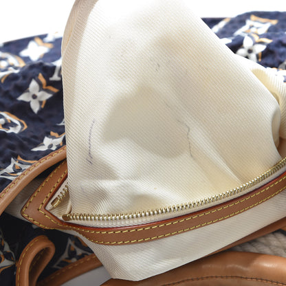 Louis Vuitton Canvas Monogram Cruise Bulles MM Navy 12 of 14