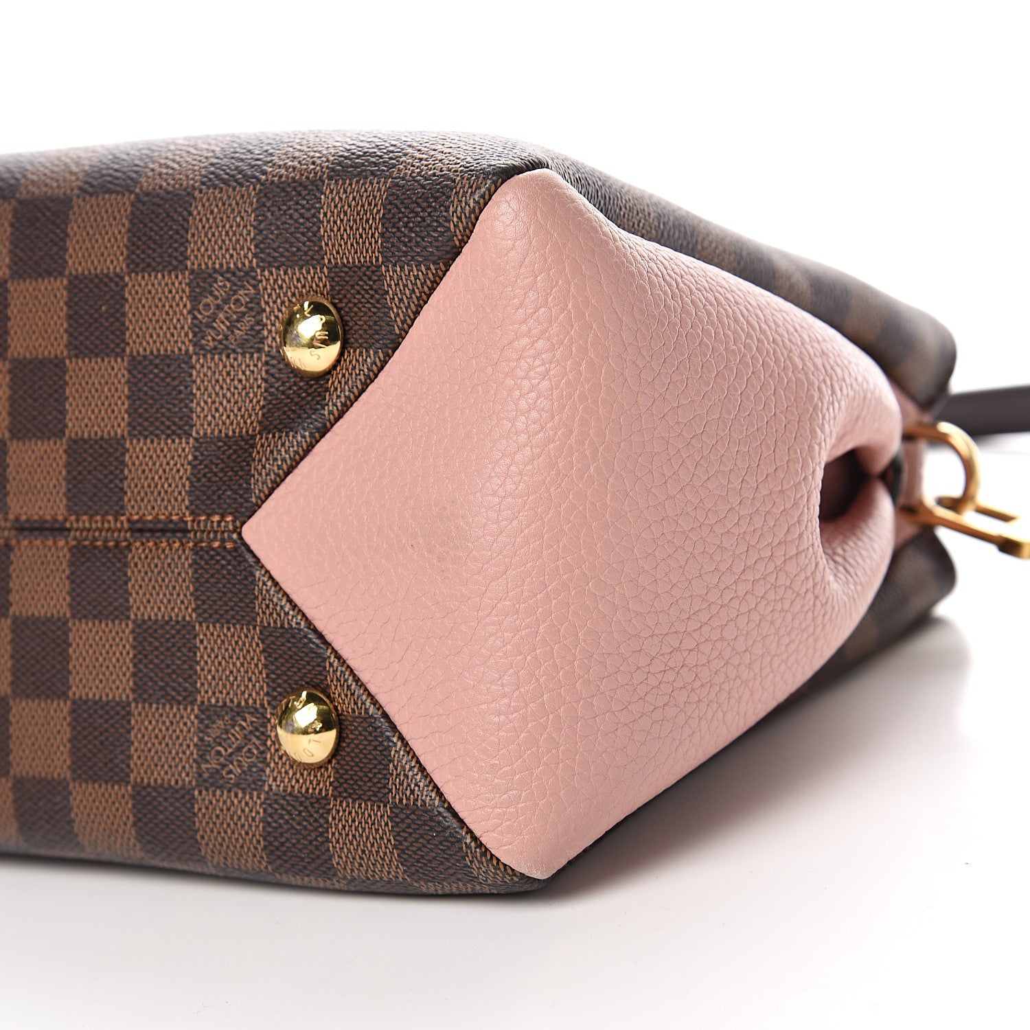 Louis Vuitton Damier Ebene Cuir Taurillon Brittany Magnolia 13 of 14
